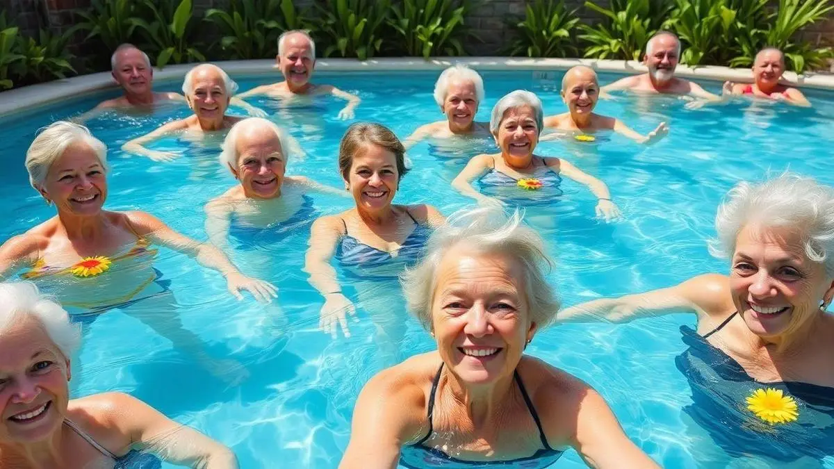 Natação para Idoso: Benefícios Incríveis para a Saúde e Bem-Estar