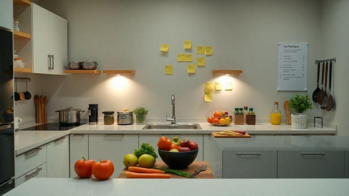 Organização na Cozinha e Planejamento de Refeições