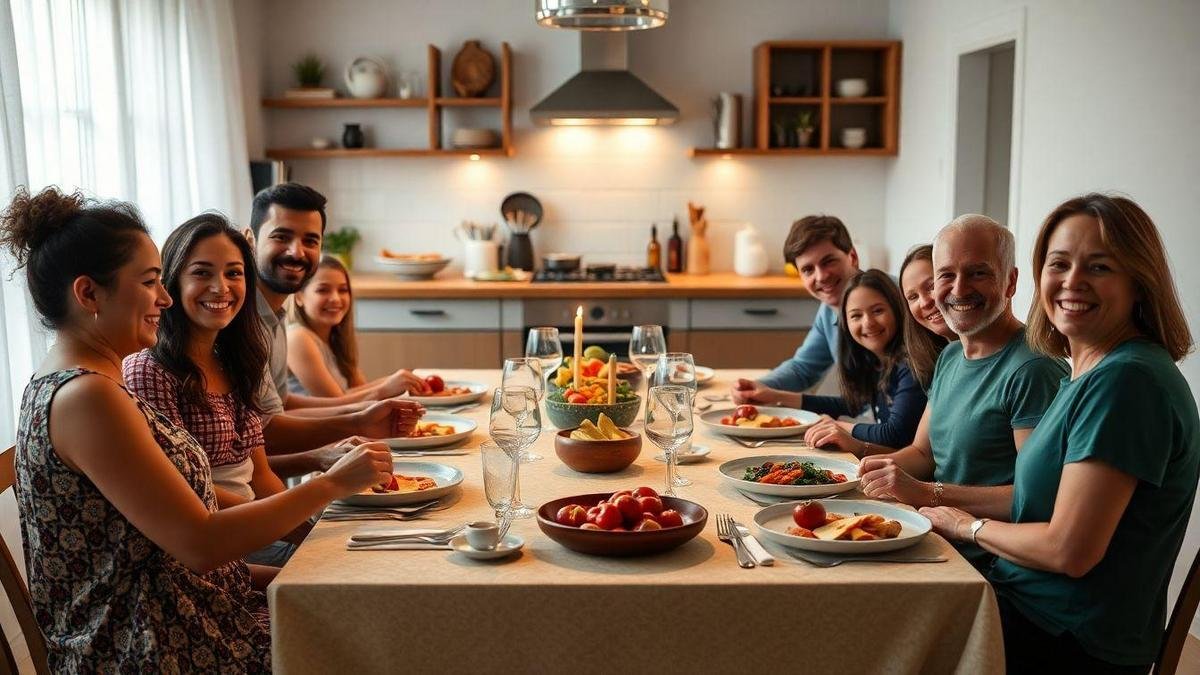 Planejamento de Refeições em Família