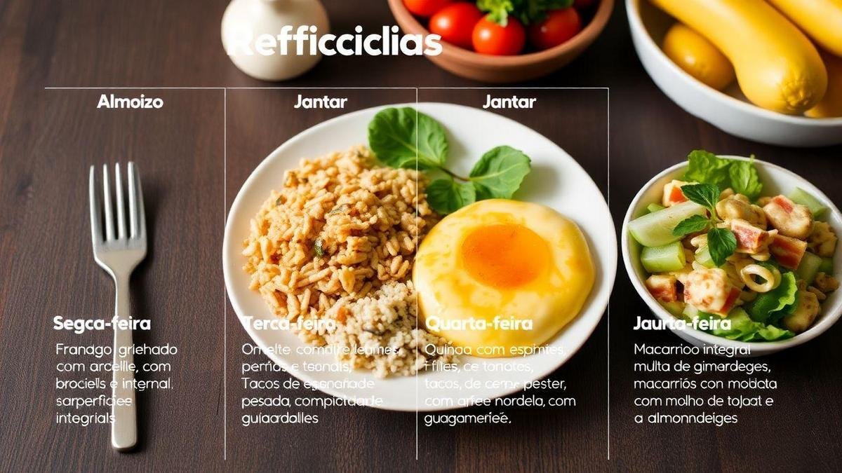 Planeje o cardápio da semana fácil e gostoso 2025
