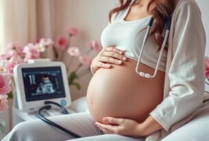 pre-natal de uma gestante