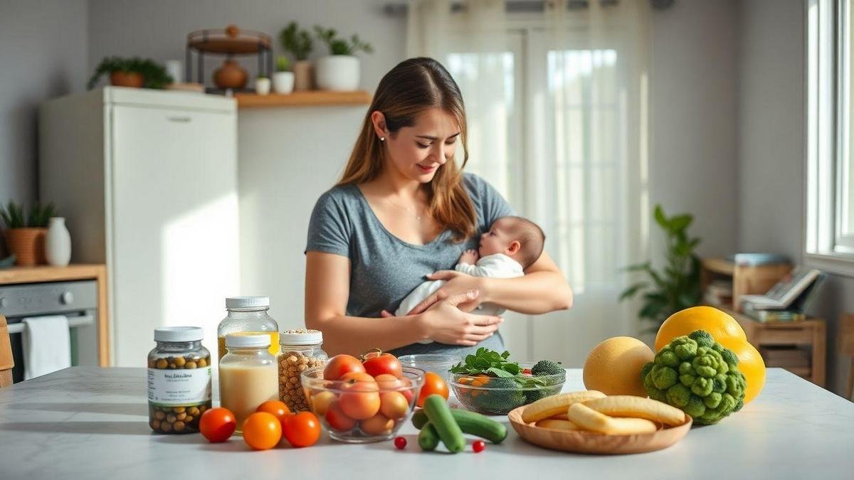 Suplementos e Vitaminas para Mães Lactantes