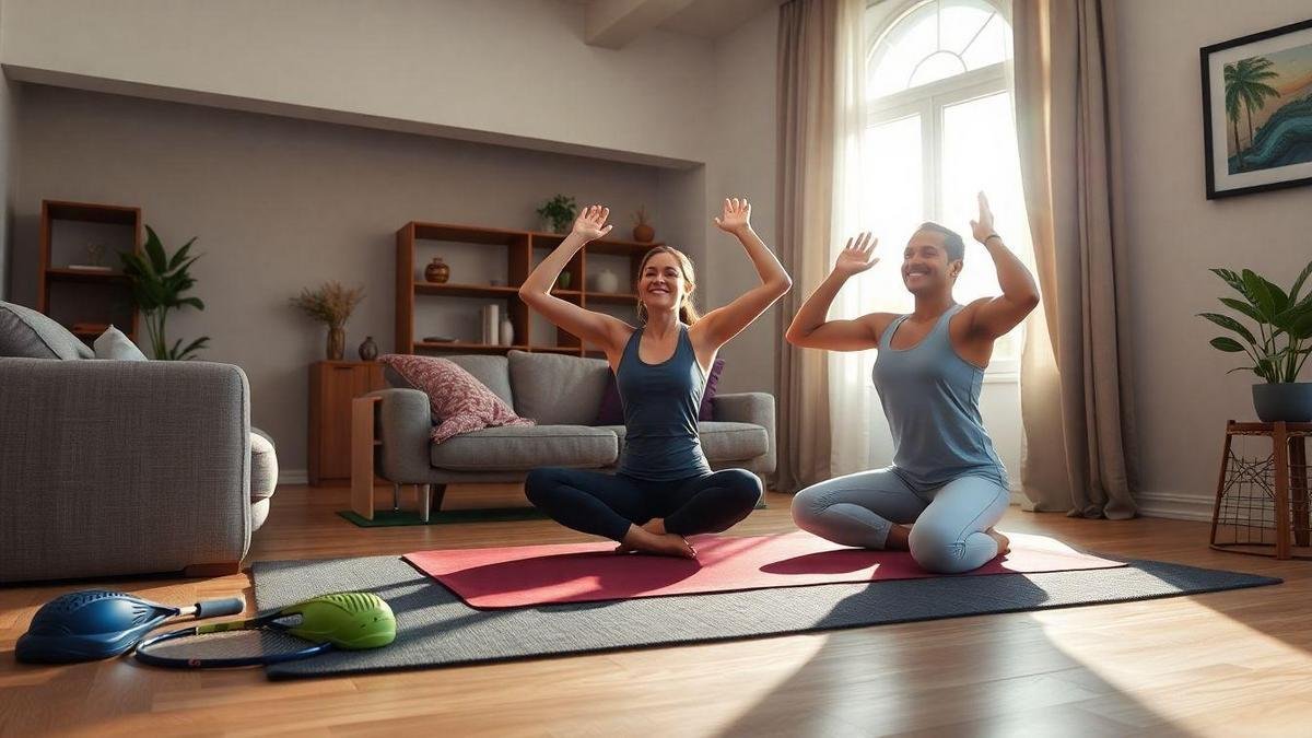 Benefícios de emagrecer só com exercícios físicos em casa