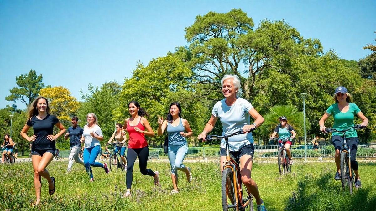 Benefícios de Exercícios ao Ar Livre