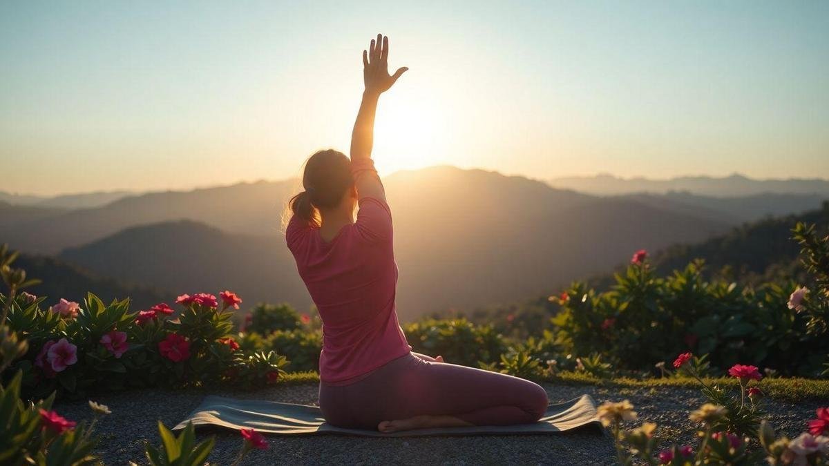 Como emagrecer fazendo yoga e meditação