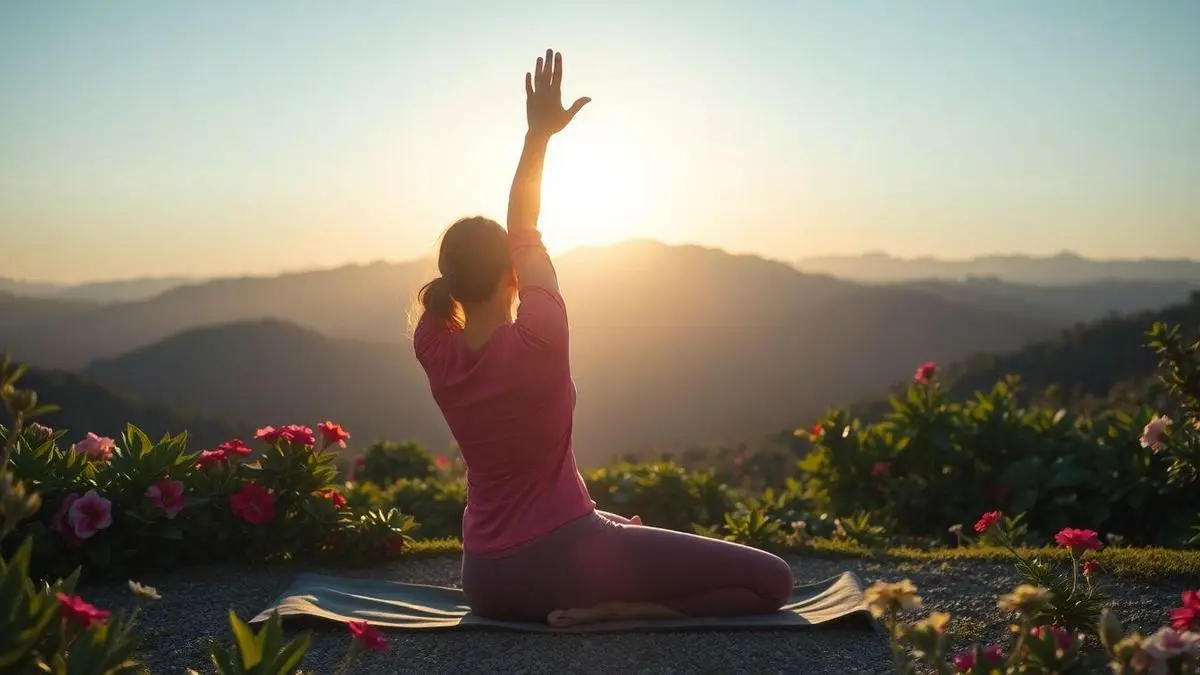 Como emagrecer fazendo yoga e meditação
