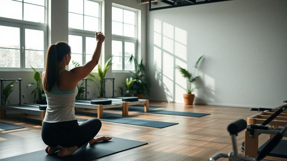 Exercícios de pilates para emagrecer e tonificar