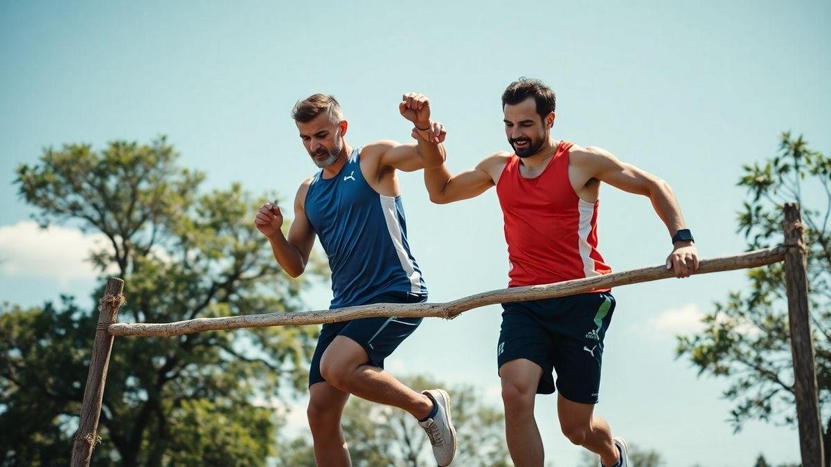 Superando Obstáculos no Treino em Par